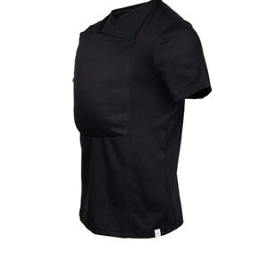 Lalabu Dad Shirt (Short Sleeve, Black, XL) for Bonding